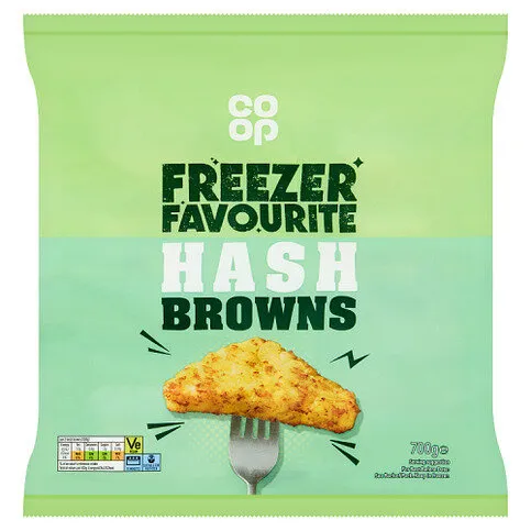 Co-op Freezer Favourite Hash Browns 700g