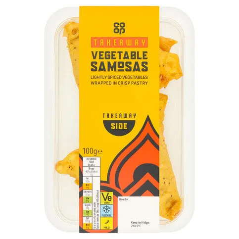 CP Vegetable Samosas 100G