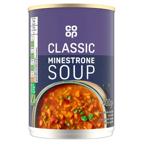Co-op Classic Minestrone Soup 400g