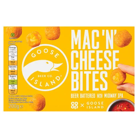 Co-op Goose Island Mac 'n' Cheese Bites 200g