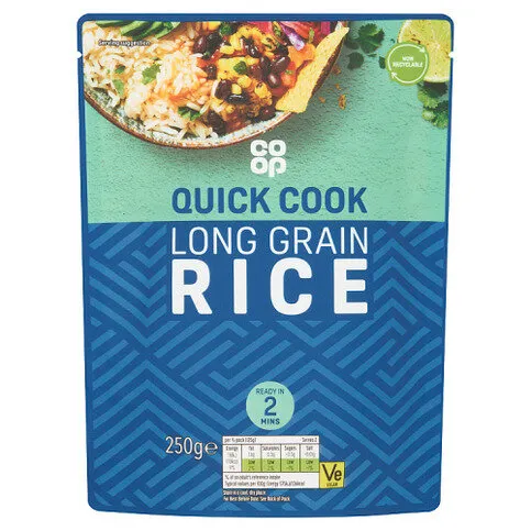 Co-op Long Grain Rice 250g