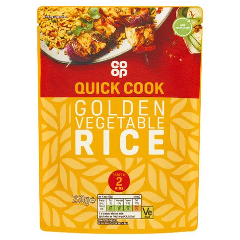 Co-op Golden Vegetable Rice 250g