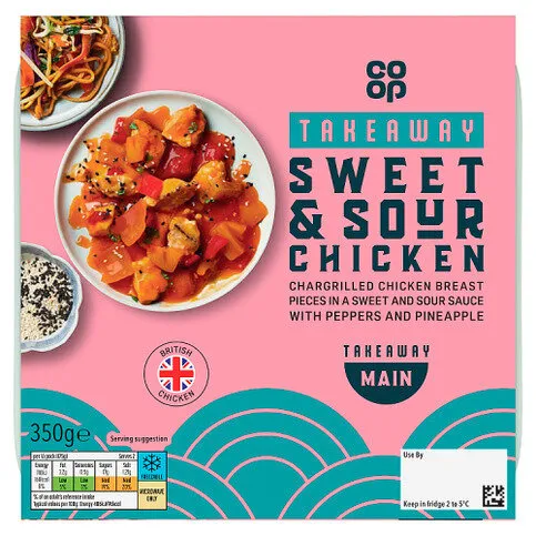 Co-op Sweet & Sour Chicken 350g