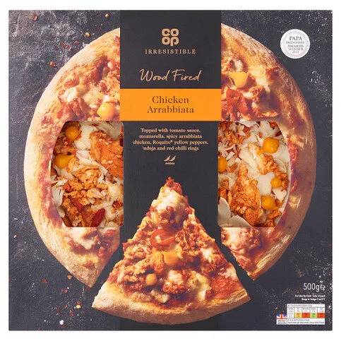 Co-op Irresistible Wood Fired Chicken Arrabbiata 500g