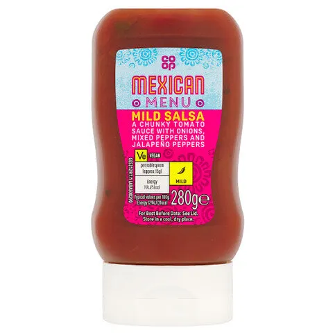 Co-op Mexican Menu Mild Salsa 280g