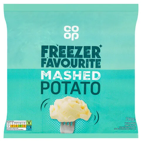 Co-op Freezer Favourite Mashed Potato 750g