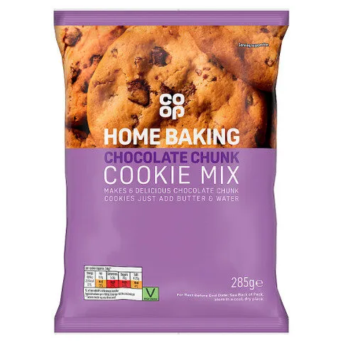 Co-op Chocolate Chunk Cookie Mix 285g