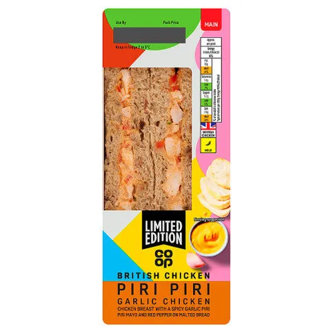 Co-op Limited Edition Piri Piri Garlic Chicken