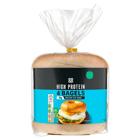 Co-op 4 High Protein Bagels