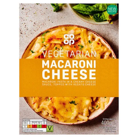 Co-op Vegetarian Macaroni Cheese 400g