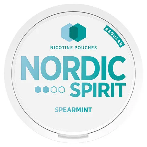 Nordic Spirit Regular Nicotine Pouches Spearmint 6mg