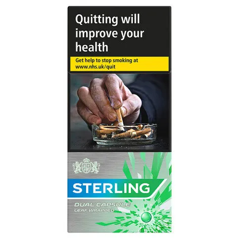 Sterling Dual Capsule Leaf Wrapped 10
