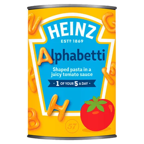 Heinz Alphabetti Tinned Pasta 400g