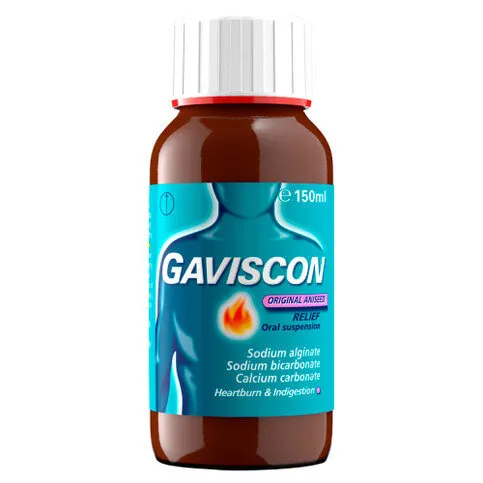 Gaviscon Liquid Heartburn & Indigestion Relief Aniseed Flavour 150ml