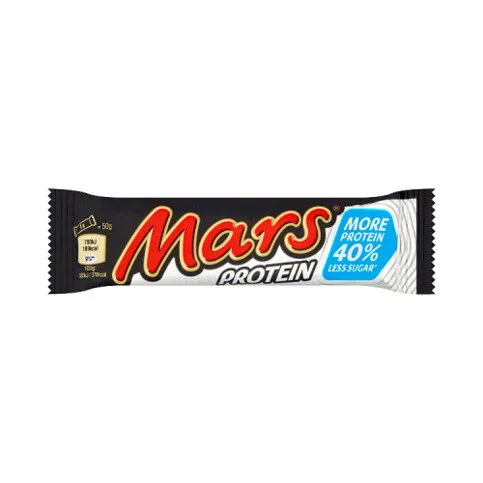 Mars Protein Caramel, Nougat & Milk Chocolate Snack Bar 50g
