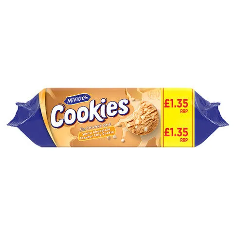 McVitie's Cookies White Chocolate Flavour Chip Cookie 150g