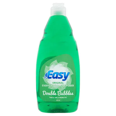 Easy Original Everyday Cleaning Power Washing Up Liquid Double Bubbles 500ml