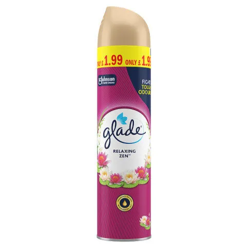 Glade Aerosol Air Freshener Relaxing Zen 300ml