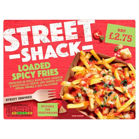 Street Shack Loaded Spicy Fries 250g