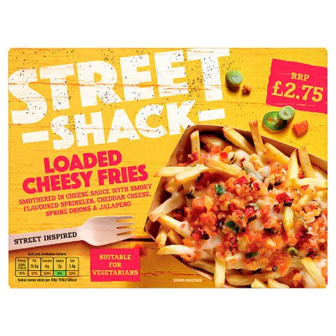 Street Shack Loaded Cheesy Fries 250g