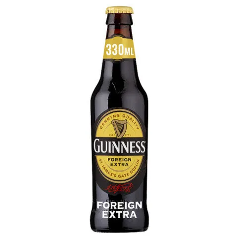 Guinness Foreign Extra Stout Beer 7.5% vol 330ml Bottle