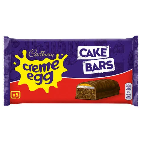 Cadbury 5 Creme Egg Cake Bars