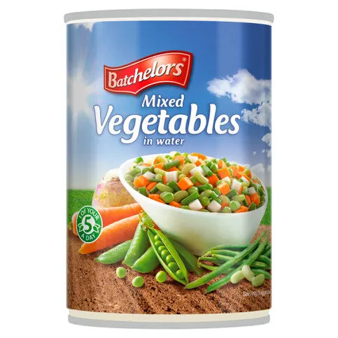 Batchelors Mixed Vegetables in Water 400g