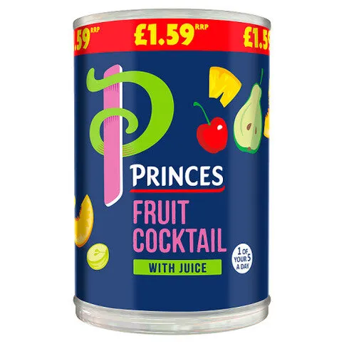 Princes Fruit Cocktail with Juice 410g