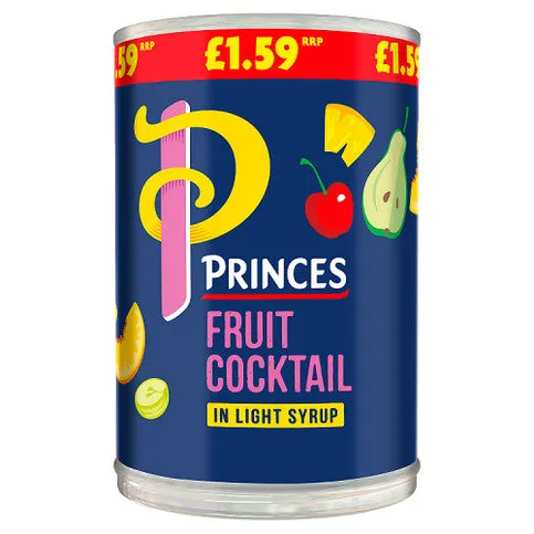 Princes Fruit Cocktail in Light Syrup 410g