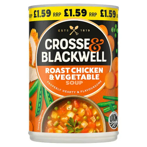 Crosse & Blackwell Roast Chicken & Vegetable Soup 400g