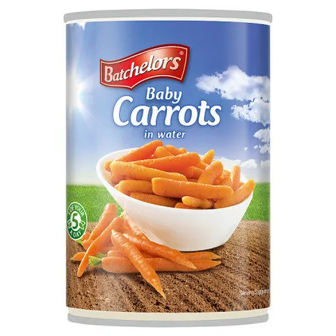 Batchelors Baby Carrots in Water 400g