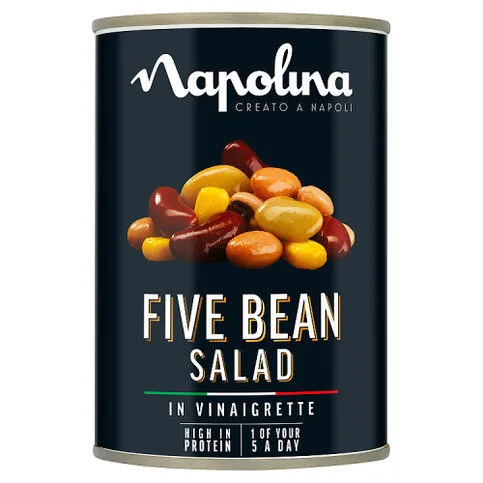Napolina Five Bean Salad in Vinaigrette 400g