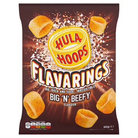 Hula Hoops Flavarings Big 'N' Beefy Flavour 90g