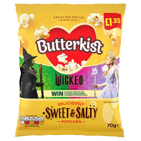 Butterkist Deliciously Sweet & Salty Popcorn 70g