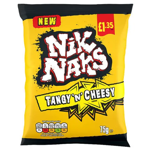 Nik Naks Tangy N Chesy Pm135 75g