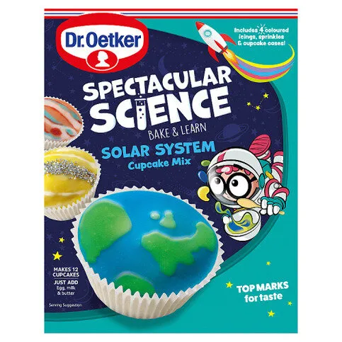 Dr.Oetker Spectacular Science Solar System Cupcake Mix 360g