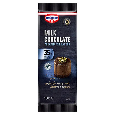 Dr. Oetker Milk Chocolate 100g