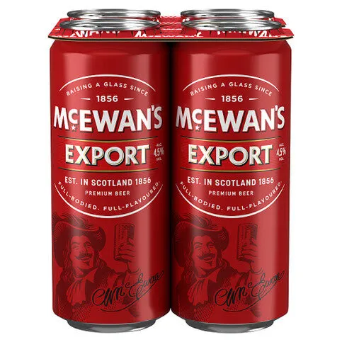 McEwan's Export Premium Beer 4 x 500ml