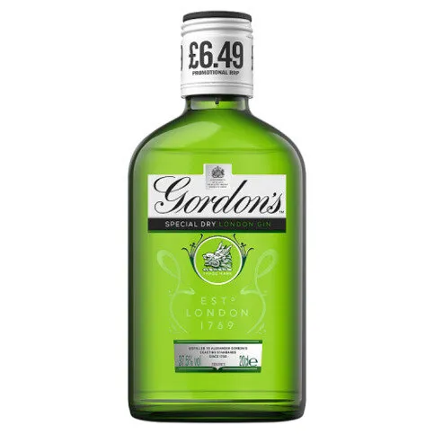 Gordon's London Dry Gin 37.5% vol 20cl PMP £6.29
