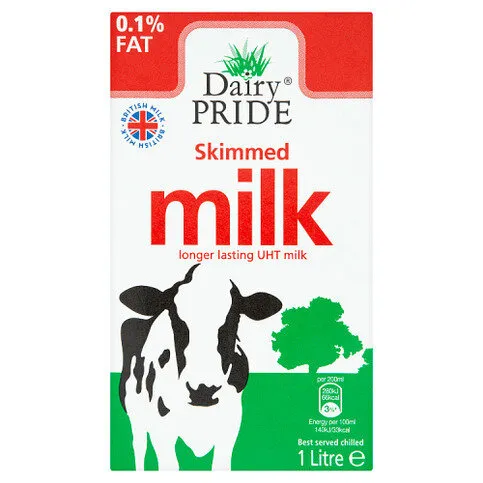 Dairy Pride Skimmed Milk 1 Litre