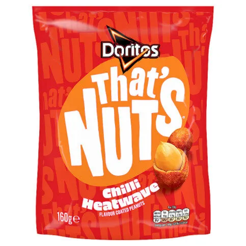 That’s Nuts Doritos Chilli Heatwave Sharing Coated Peanuts 160g