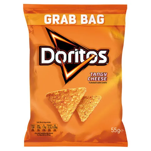 Doritos Tangy Cheese Flavour Corn Chips 55g