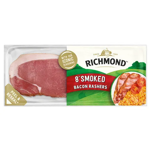 Richmond 8 Smoked Bacon Rashers 280g