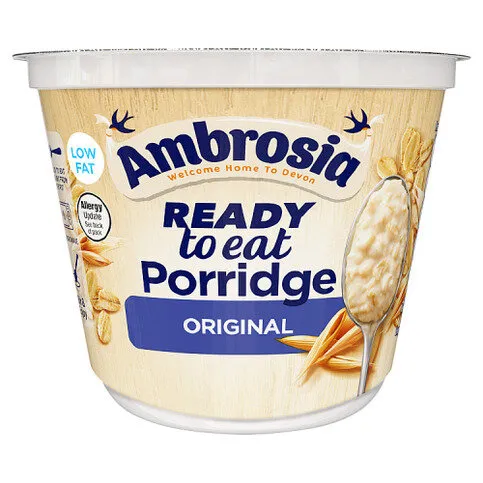 Ambrosia Ready to Eat Porridge Original 210g