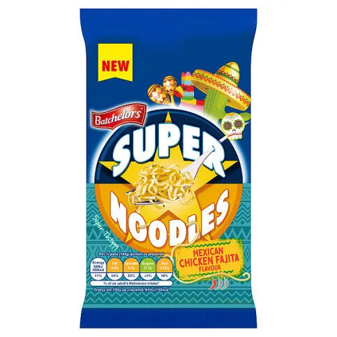 Batchelors Super Noodles Mexican Chicken Fajita Flavour 90g