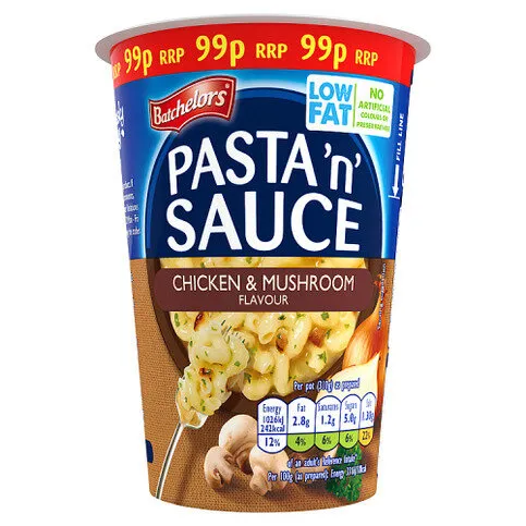 Batchelors Pasta 'n' Sauce Chicken & Mushroom Flavour 65g