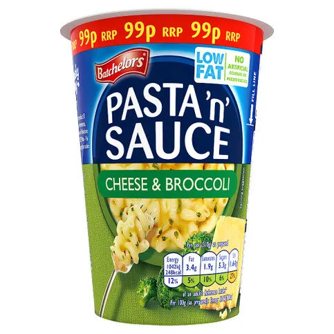 Batchelors Pasta 'n' Sauce Cheese & Broccoli 65g