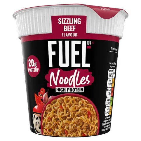 Fuel10K Sizzling Beef Flavour Noodles 87g
