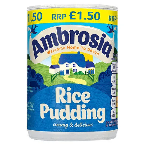 Ambrosia Rice Pudding 400g