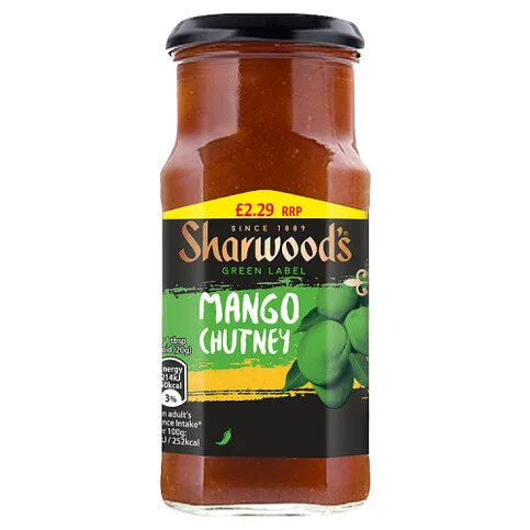 Sharwood's Green Label Mango Chutney 227g